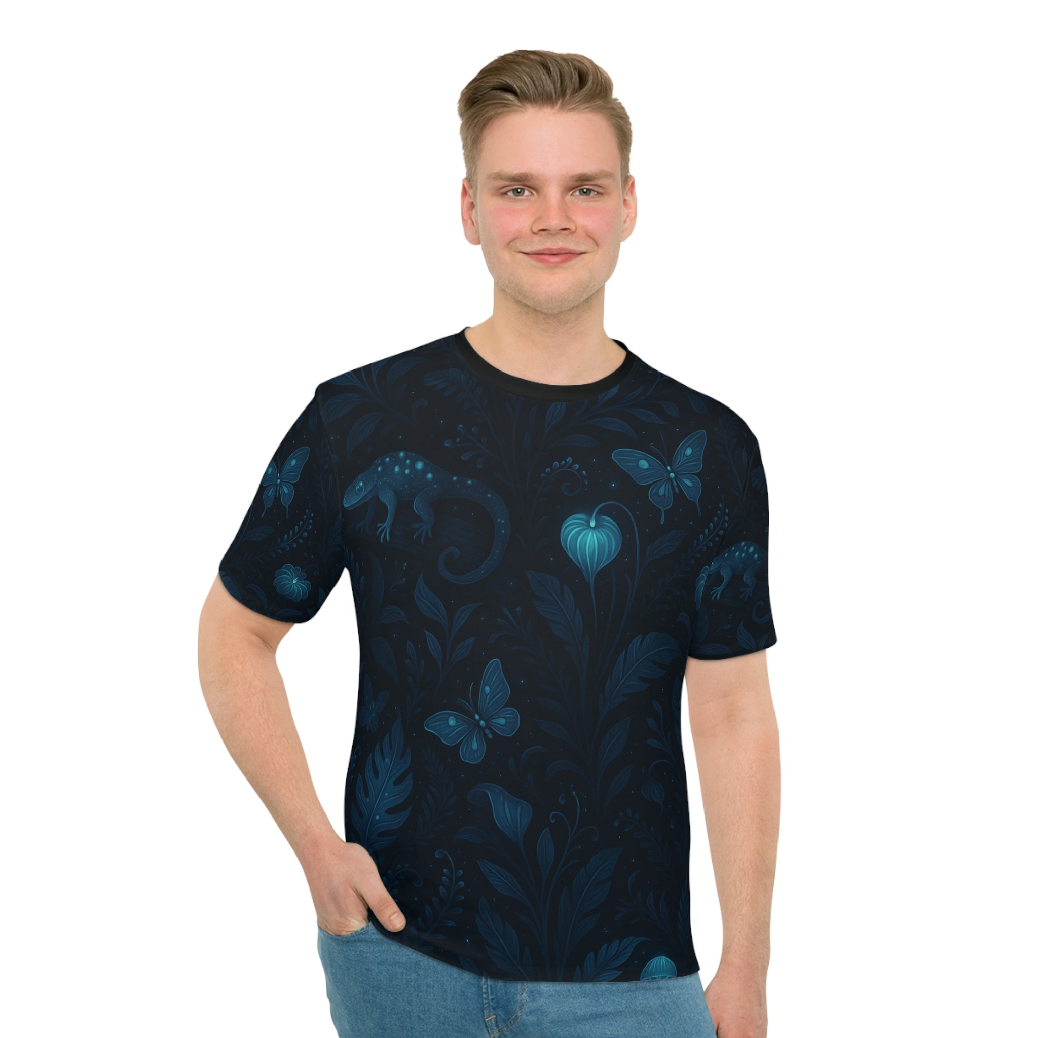 Space Bioluminescent Jungle | Special Edition  T-Shirt