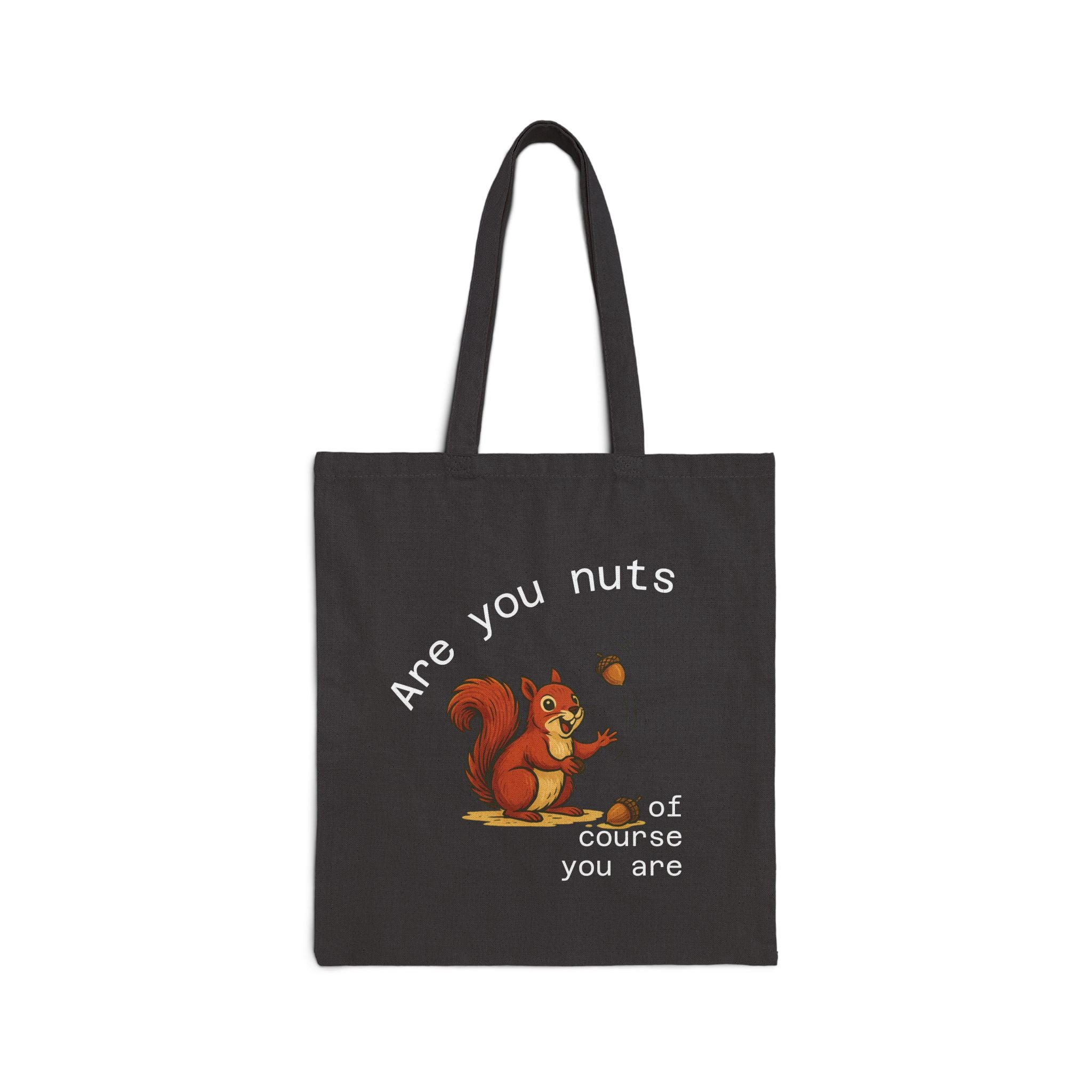Squirrel Eco Tote Dark