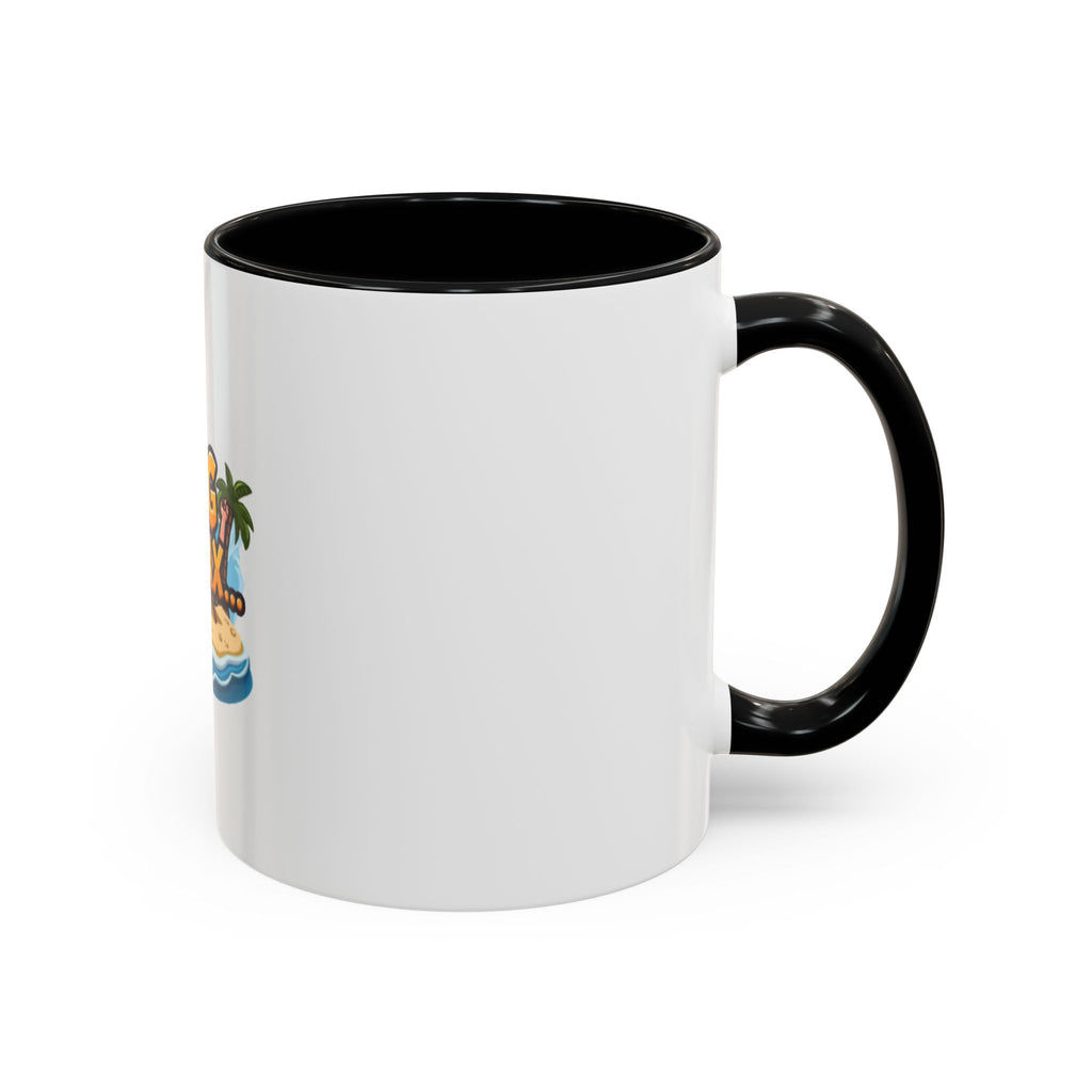 Relaxing Beach Vibe Coffee Mug - Perfect Gift for Beach Lovers, Summer Fun, Vacation Mood, Home Decor, Coffee Lover's Gift