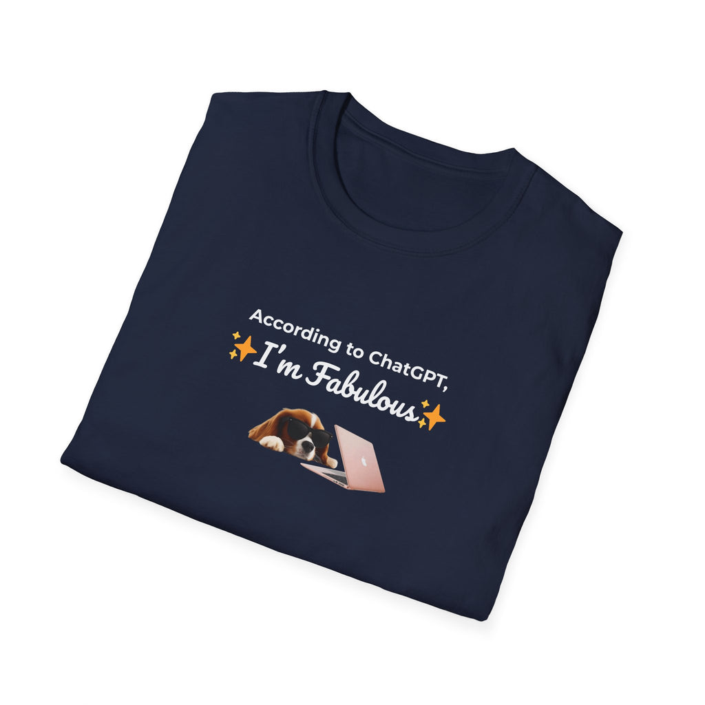 AI Approved Fabulousness | Funny Dog Tee
