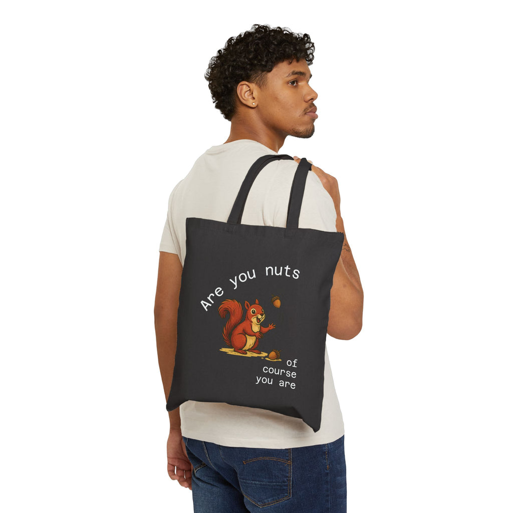 Are you nuts | Funny Squirrel Eco Tote Bag.