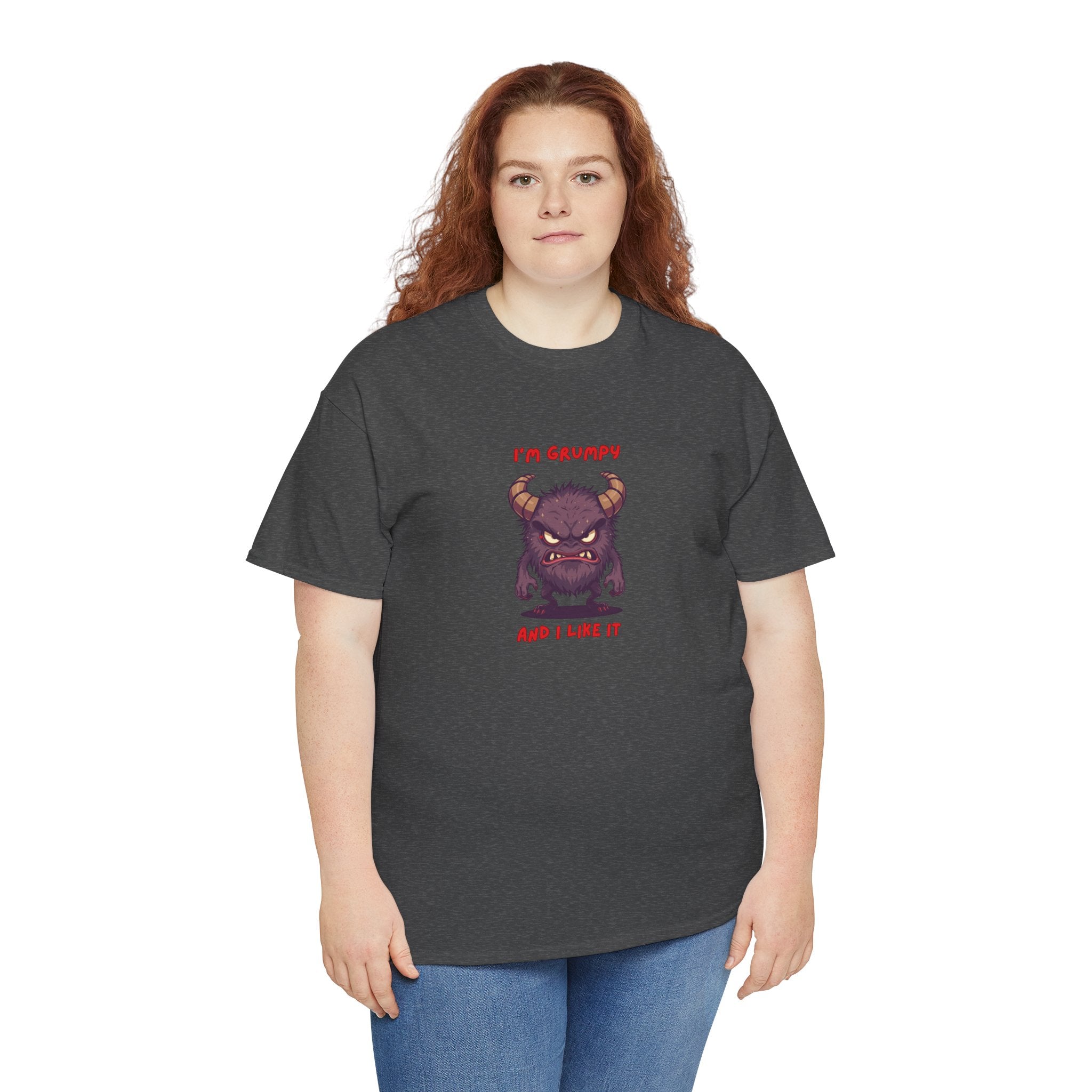 Funny Grumpy Tee for all non fitters.