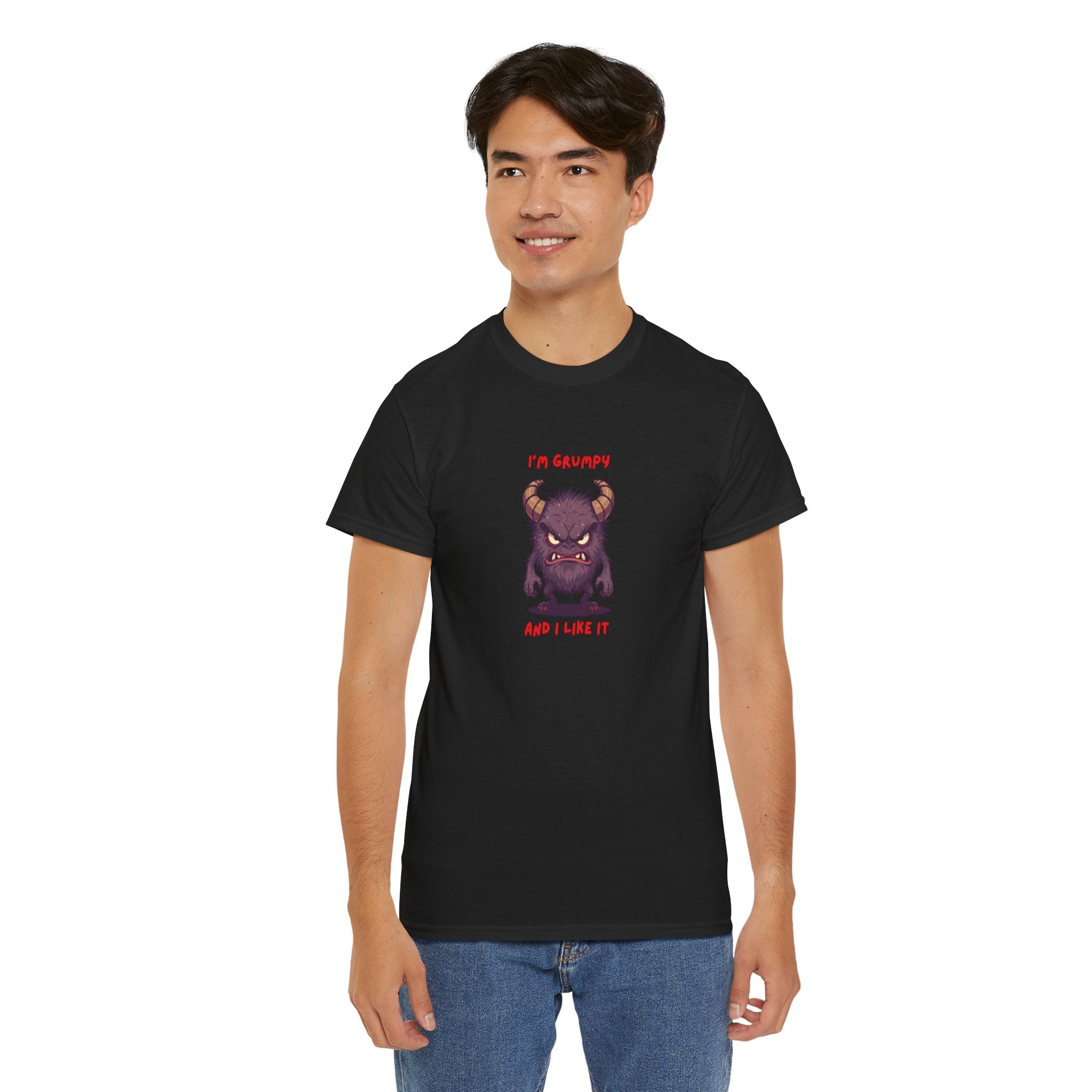 Funny Grumpy Tee for all non fitters.