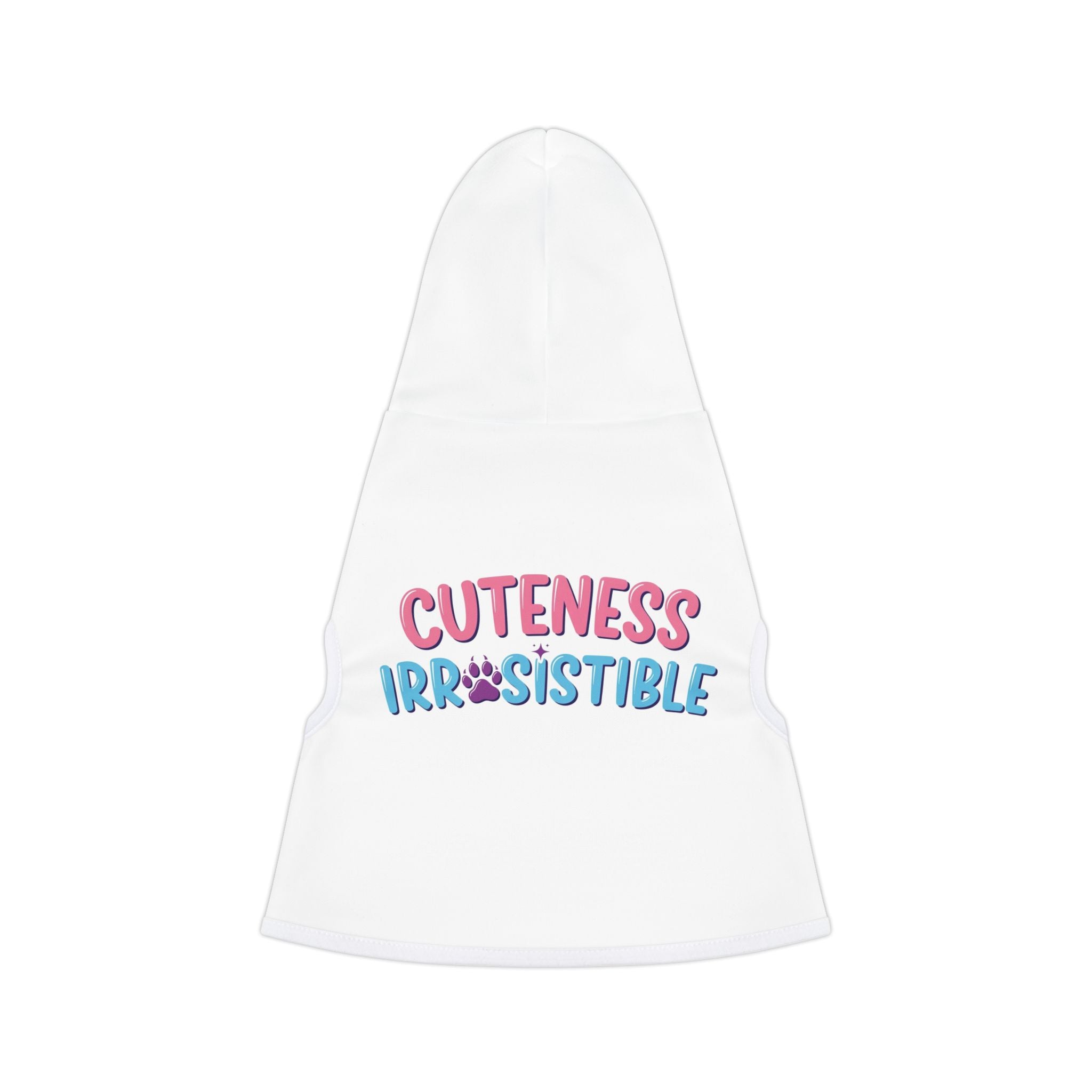 Irresistible Cutness Pet Hoodie, Cozy Dog Sweater, Cute Cat Apparel, Winter Pet Clothing, Birthday Dog Gift, Pet Fashion