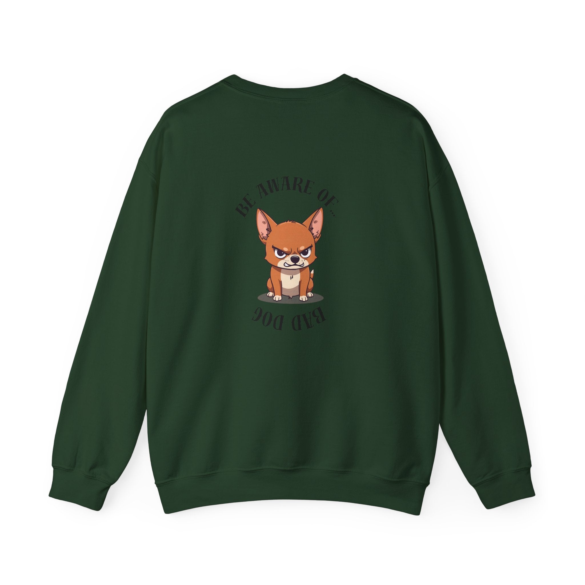 Funny Dog Sweatshirt, Unisex Crewneck, Pet Lover Gift, Animal Humor Apparel, Casual Wear, Cozy Sweatshirt