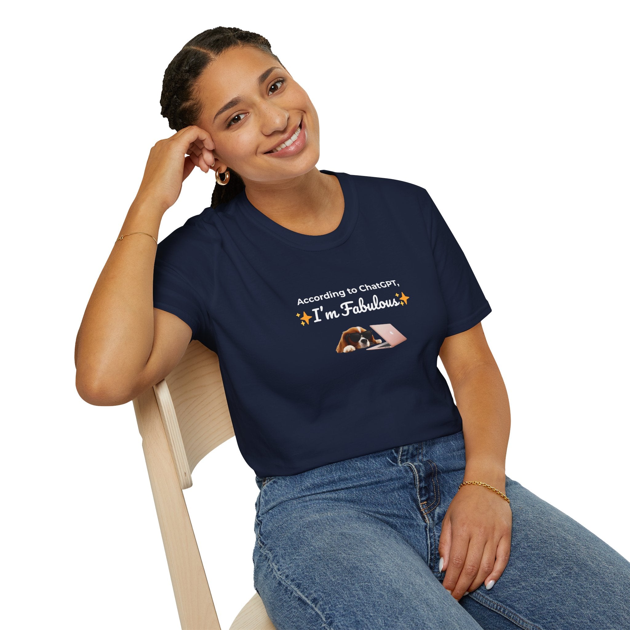 AI Approved Fabulousness | Funny Dog Tee