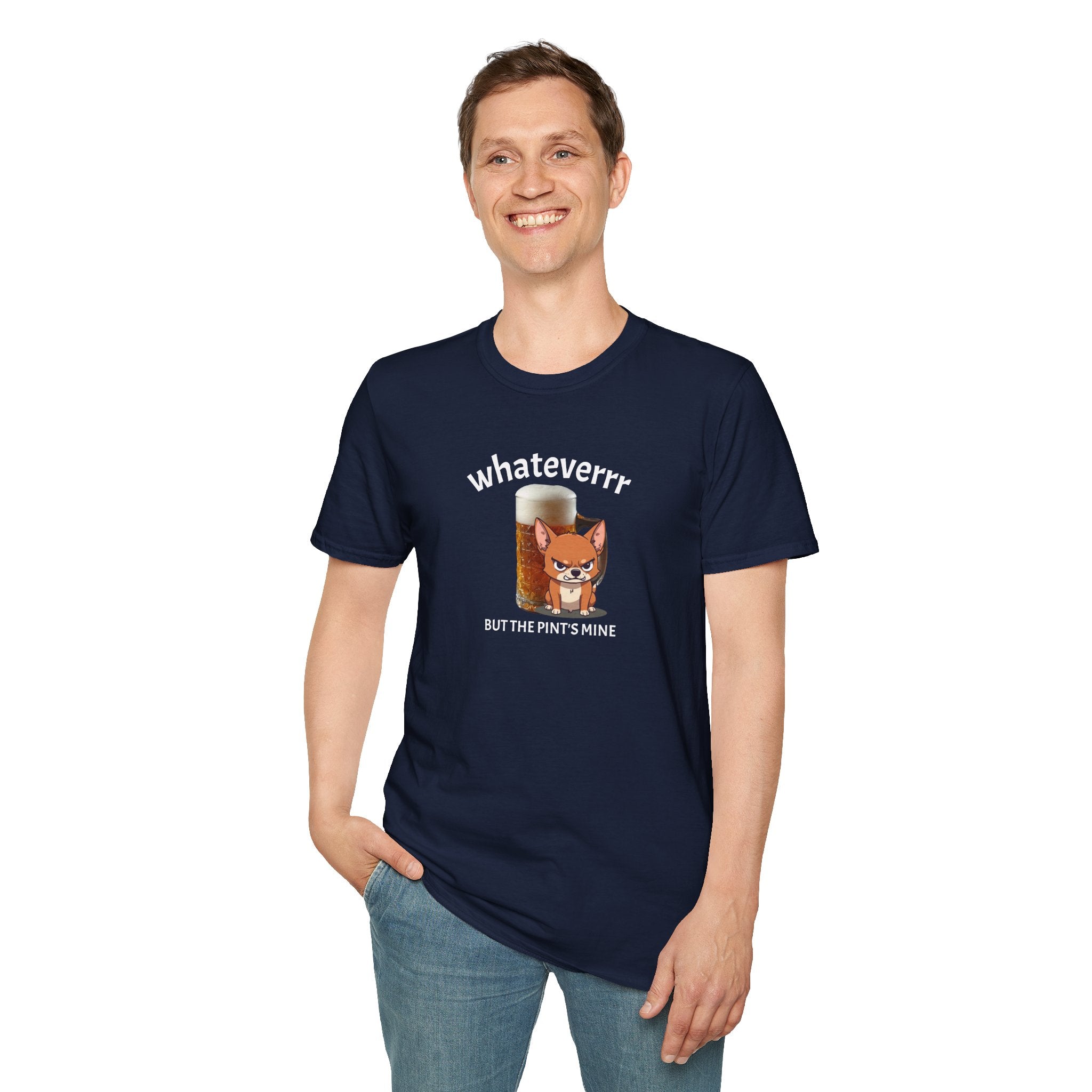 The Beer's Mine | Funny Dog & Beer T-Shirt