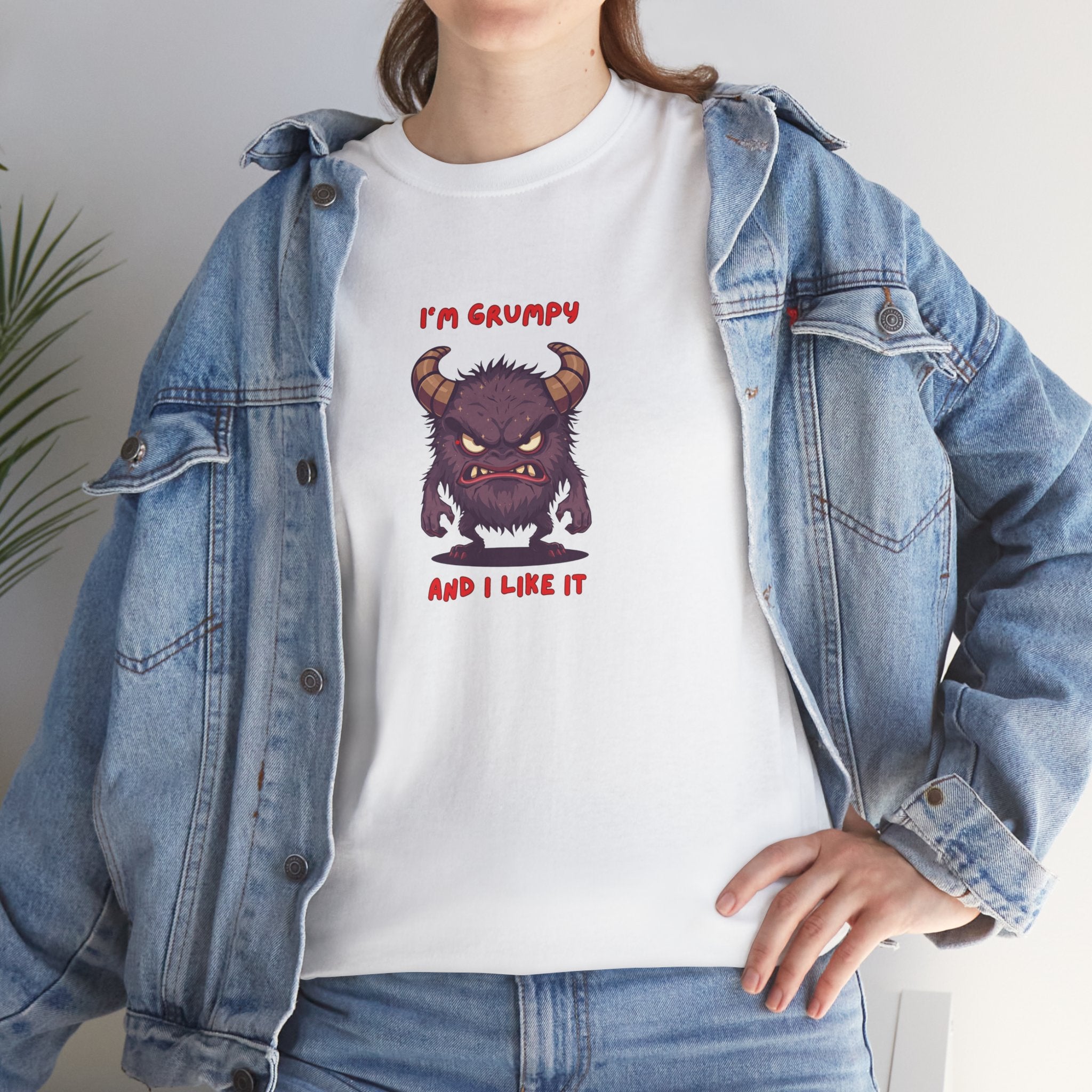 Funny Grumpy Tee for all non fitters.
