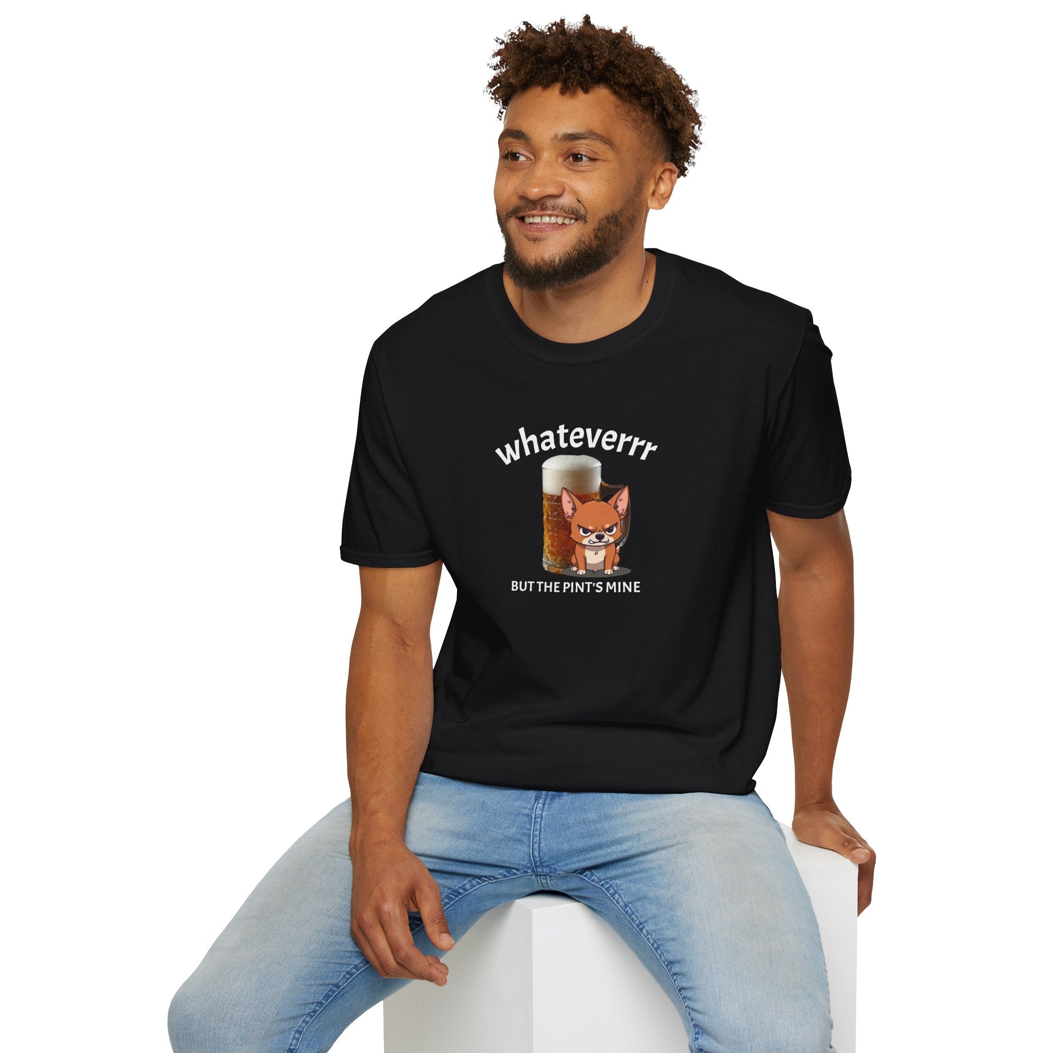 The Beer's Mine | Funny Dog & Beer T-Shirt