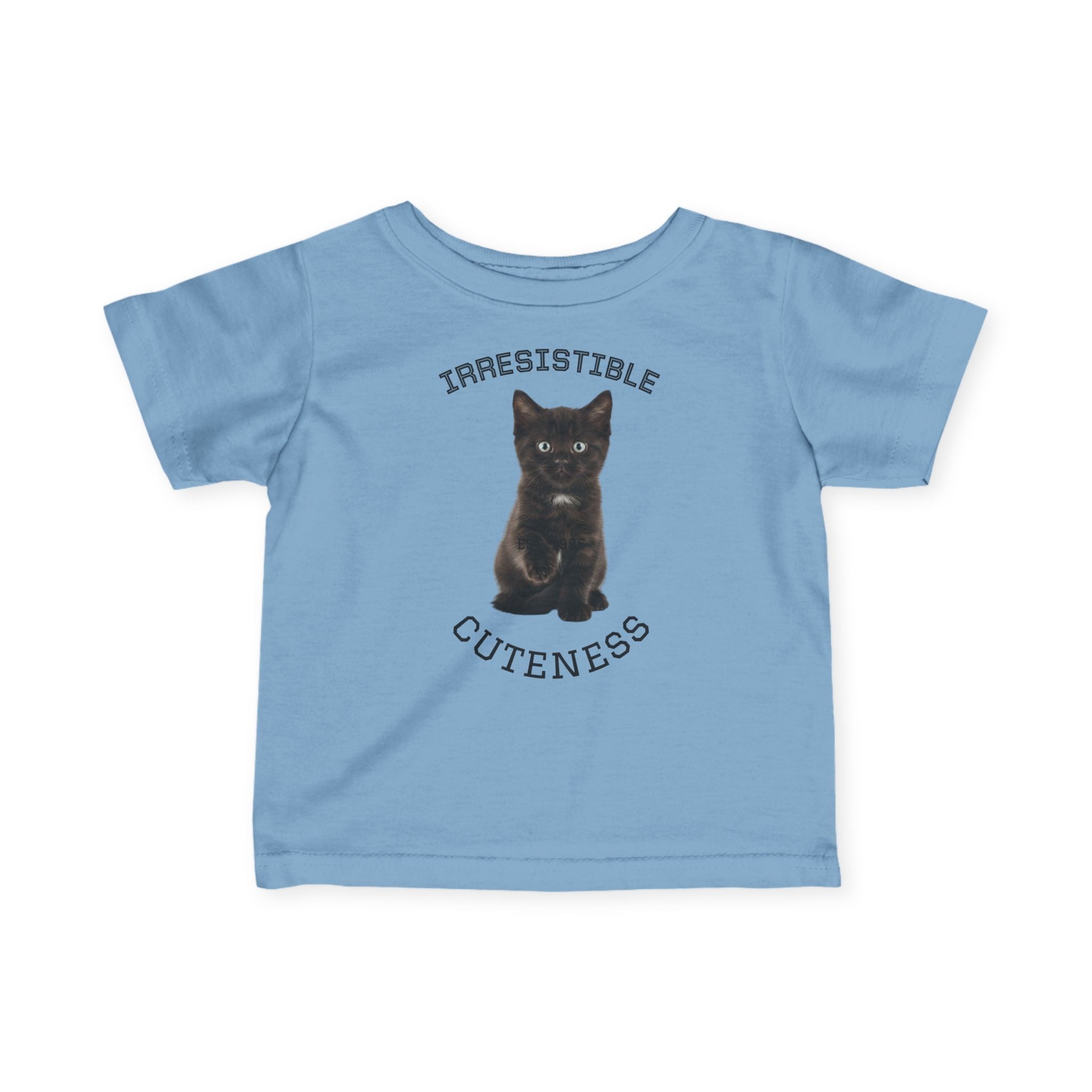 Irresistible Cat Tee for Infants, Cute Baby Shirt, Cat Lovers Gift, Toddler Tee, Baby Shower Outfit, Adorable Kid’s Wear