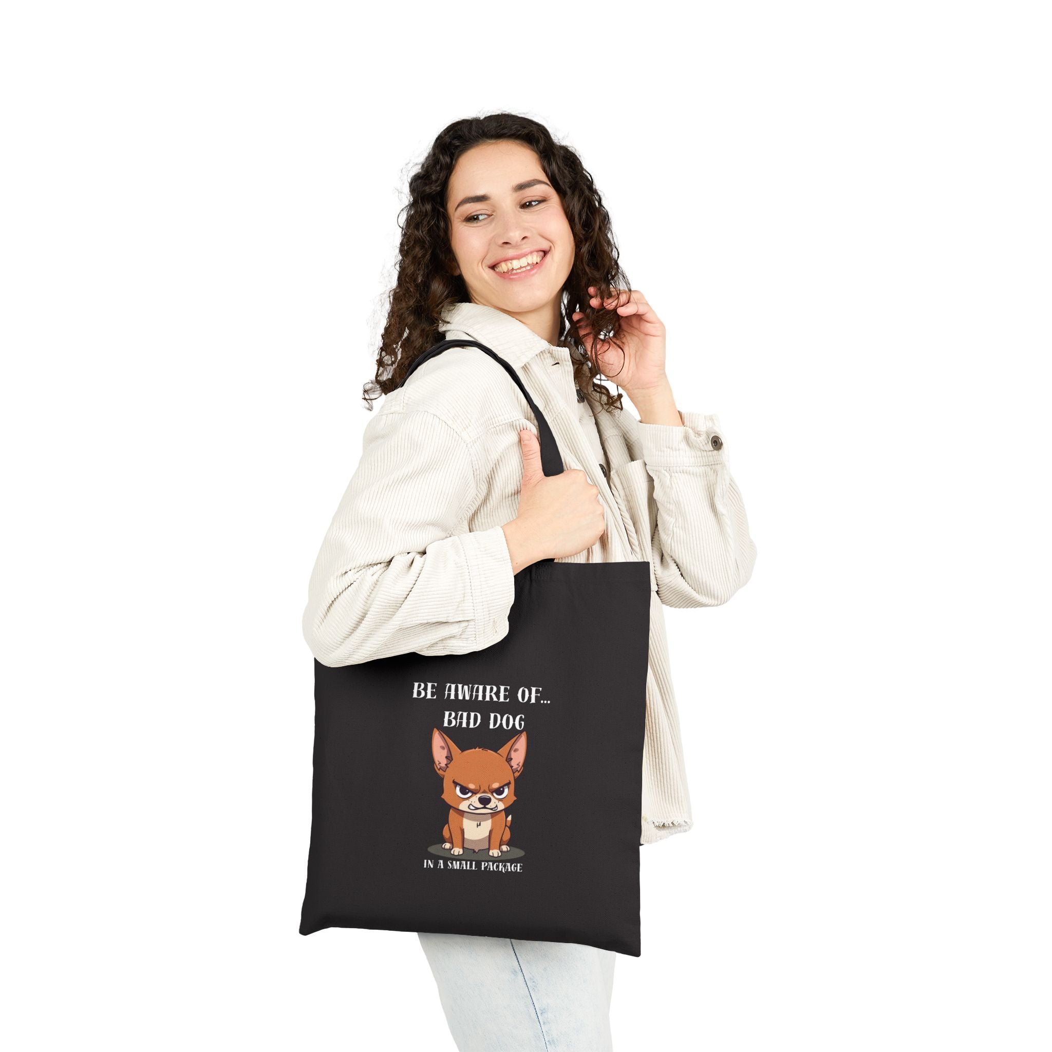 Bad Dog Tote | Tiny Pup, Big Attitude