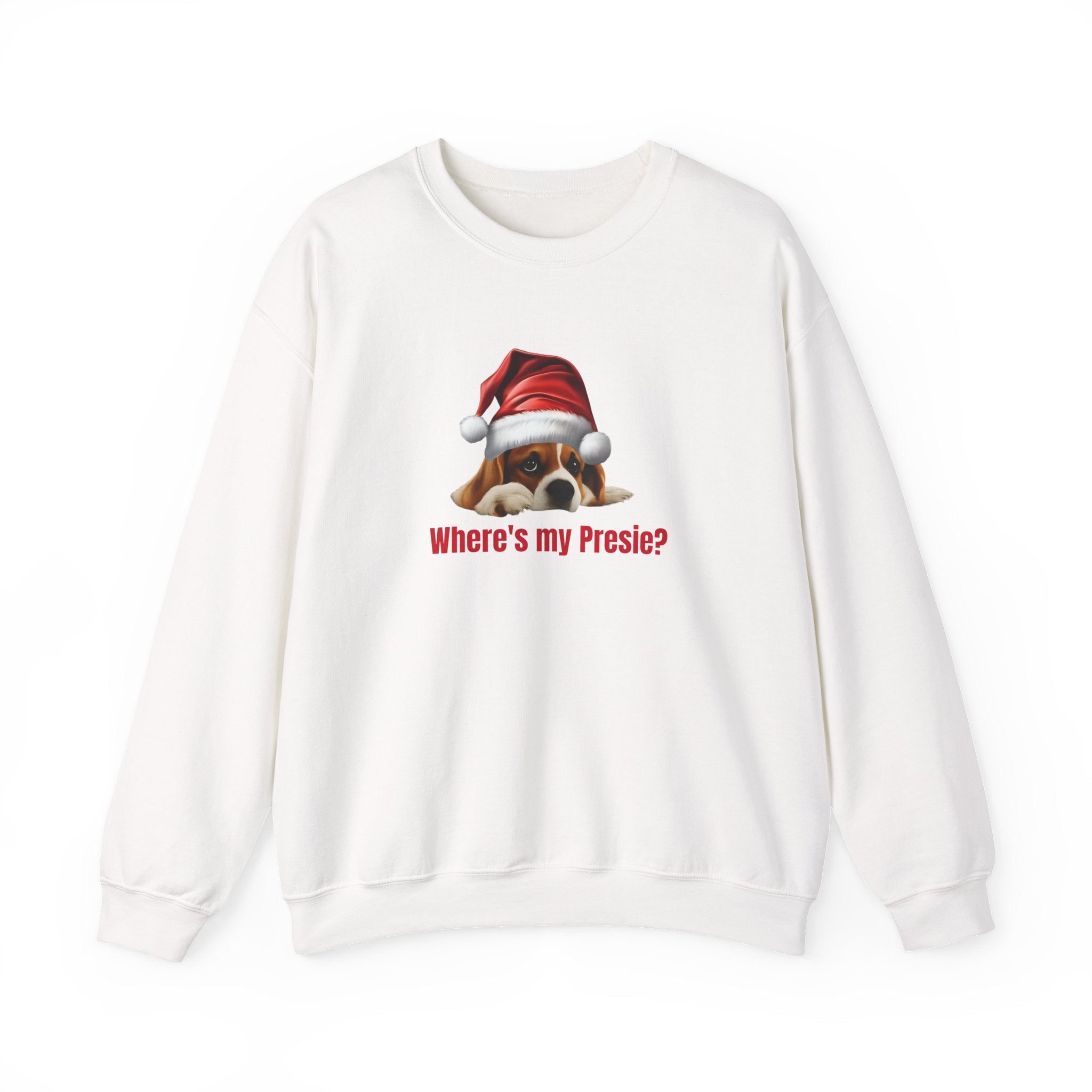 Beagle Claus Sweatshirt / Where’s My Presie?