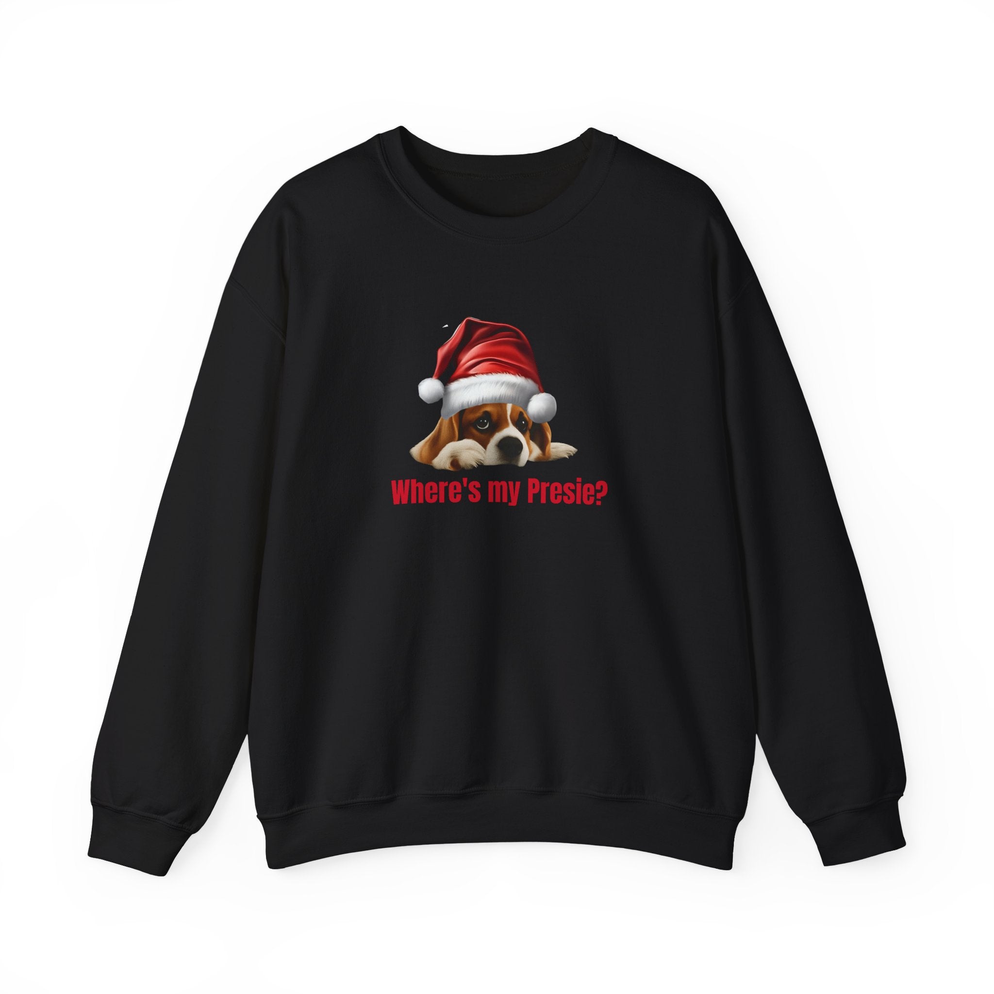 Beagle Claus Sweatshirt / Where’s My Presie?