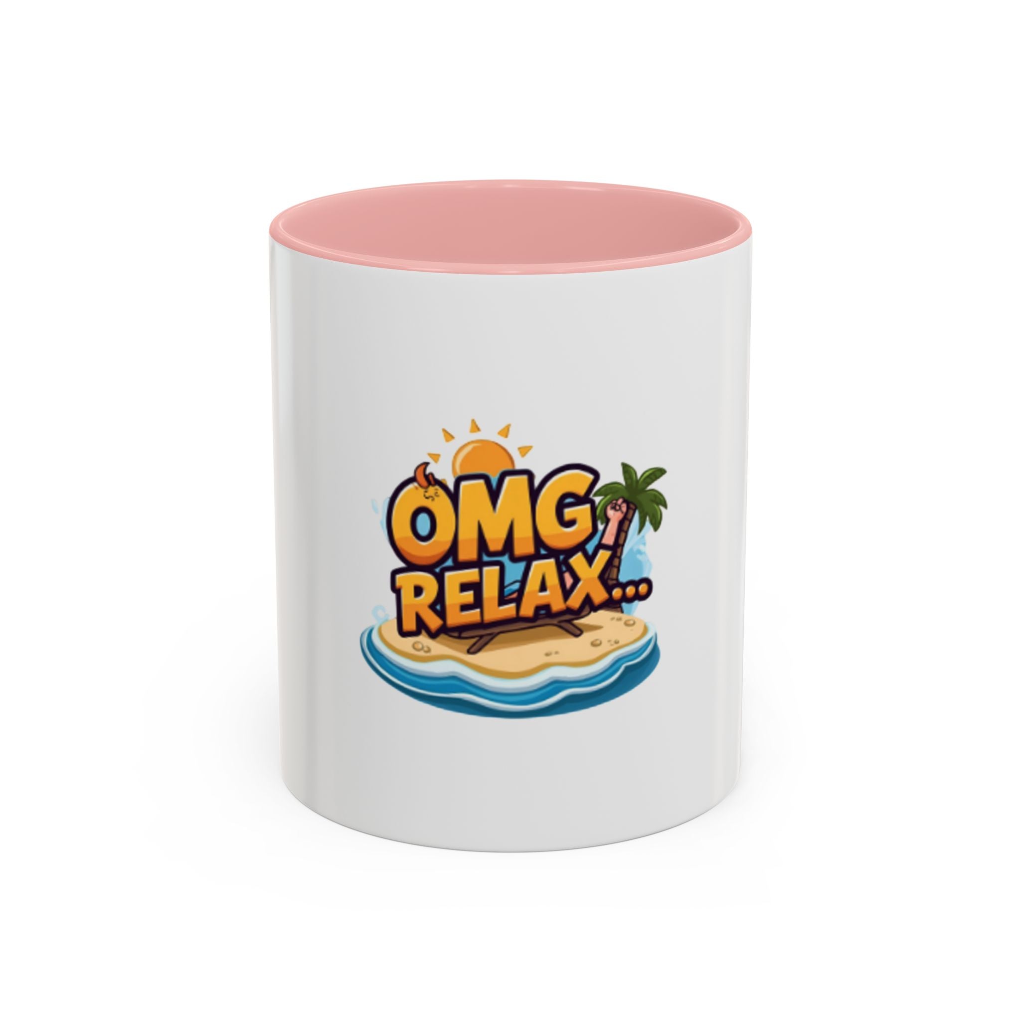 Relaxing Beach Vibe Coffee Mug - Perfect Gift for Beach Lovers, Summer Fun, Vacation Mood, Home Decor, Coffee Lover's Gift