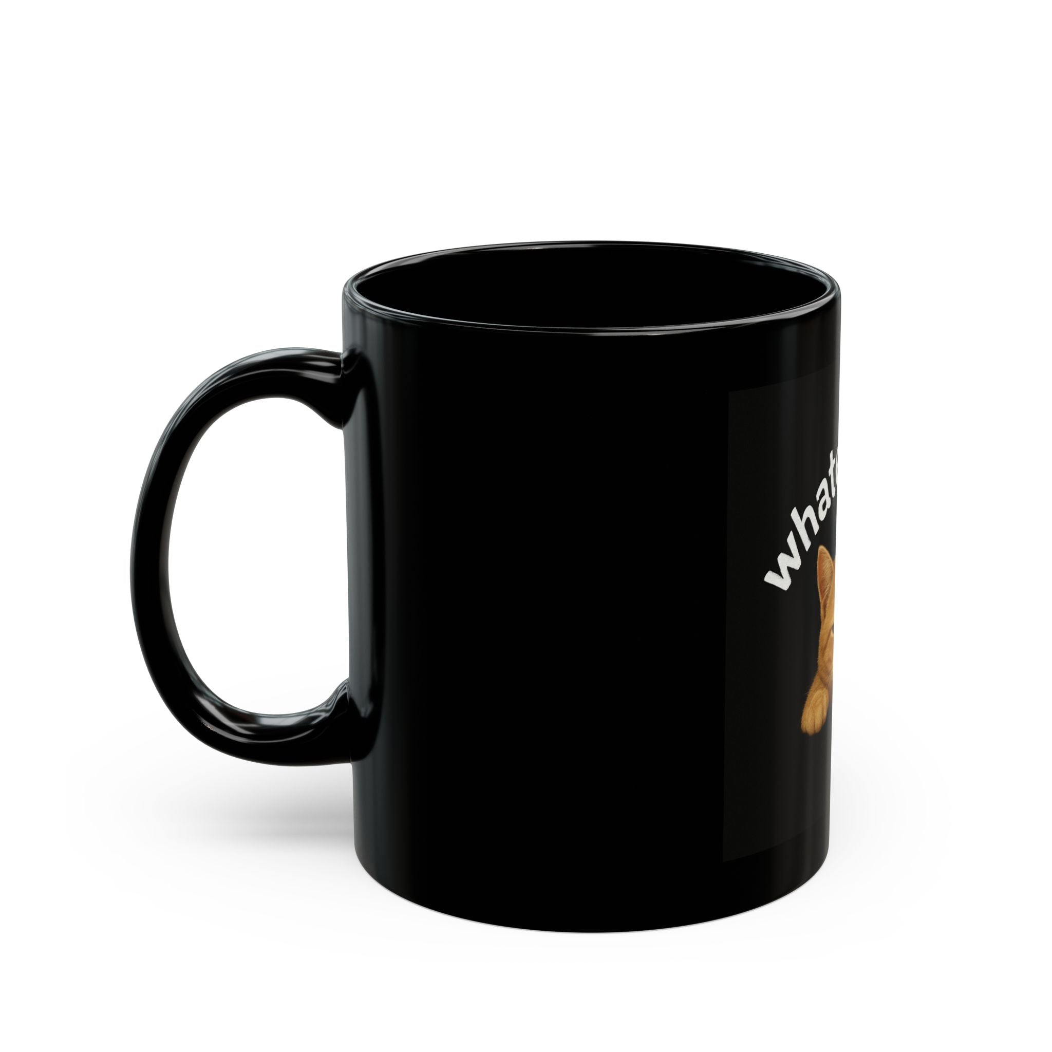 Funny Cat Mug - WhateveRRR, Coffee Cup, Gift for Cat Lovers, Cute Pet Mug, Unique Kitchen Decor