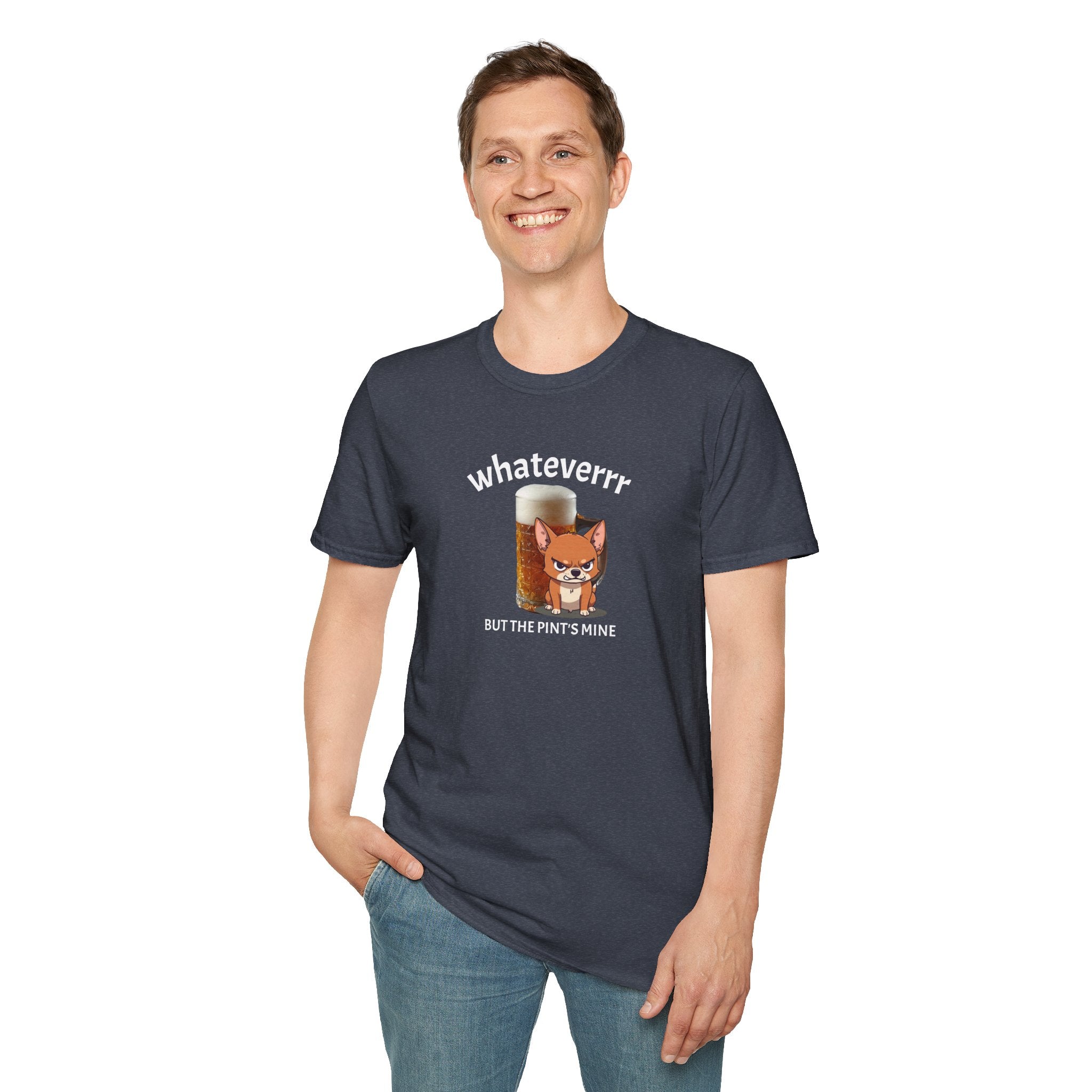 The Beer's Mine | Funny Dog & Beer T-Shirt