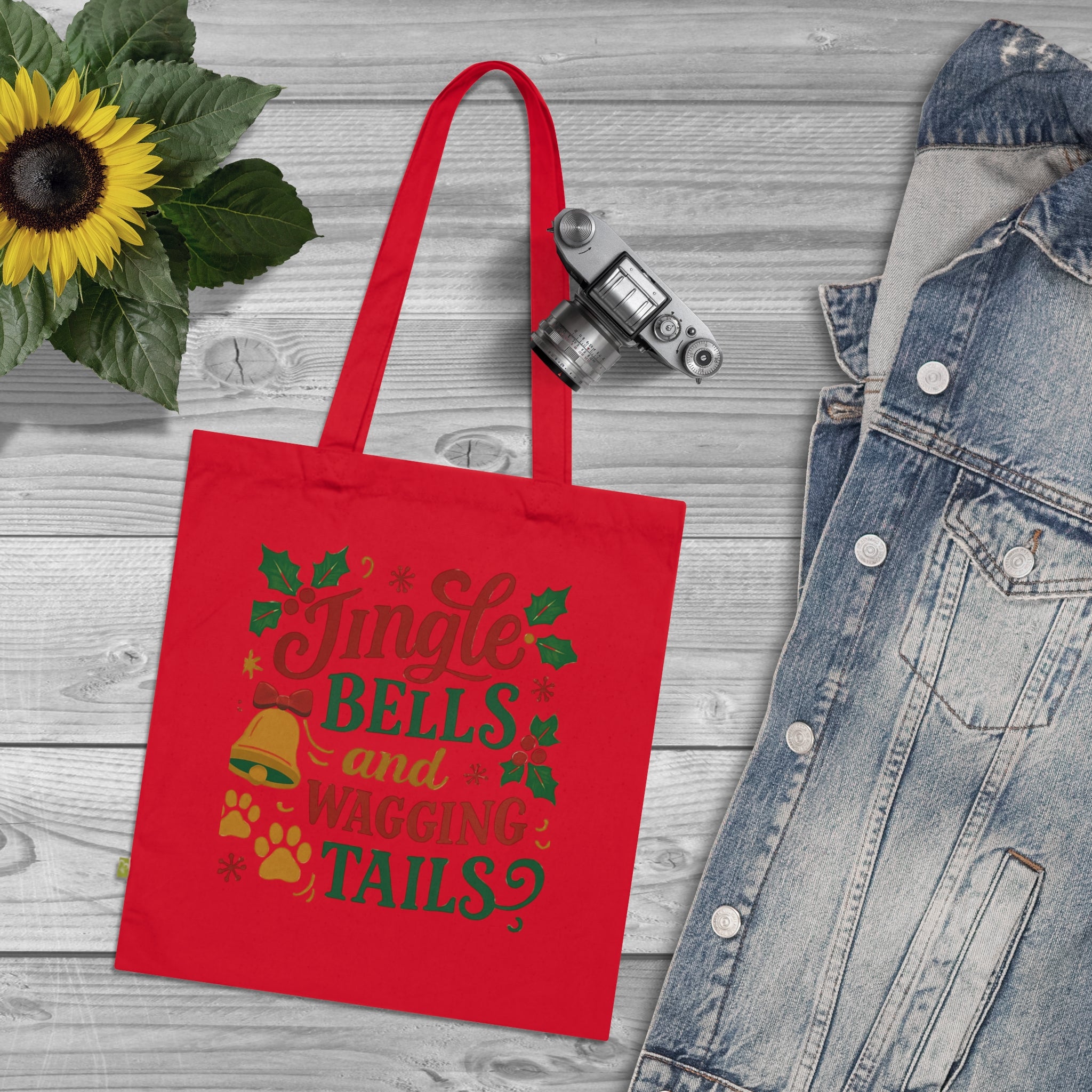 Christmas Dog Lover Bag, Holiday Gift