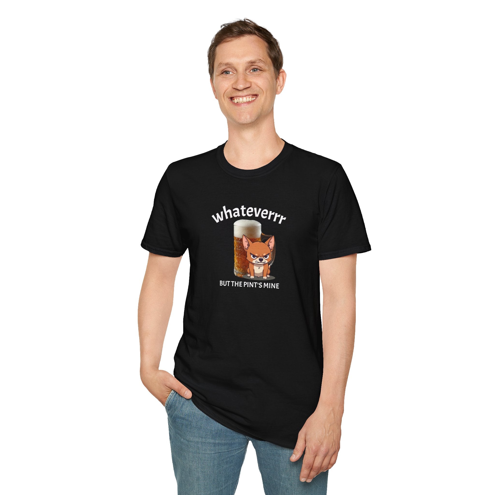 The Beer's Mine | Funny Dog & Beer T-Shirt