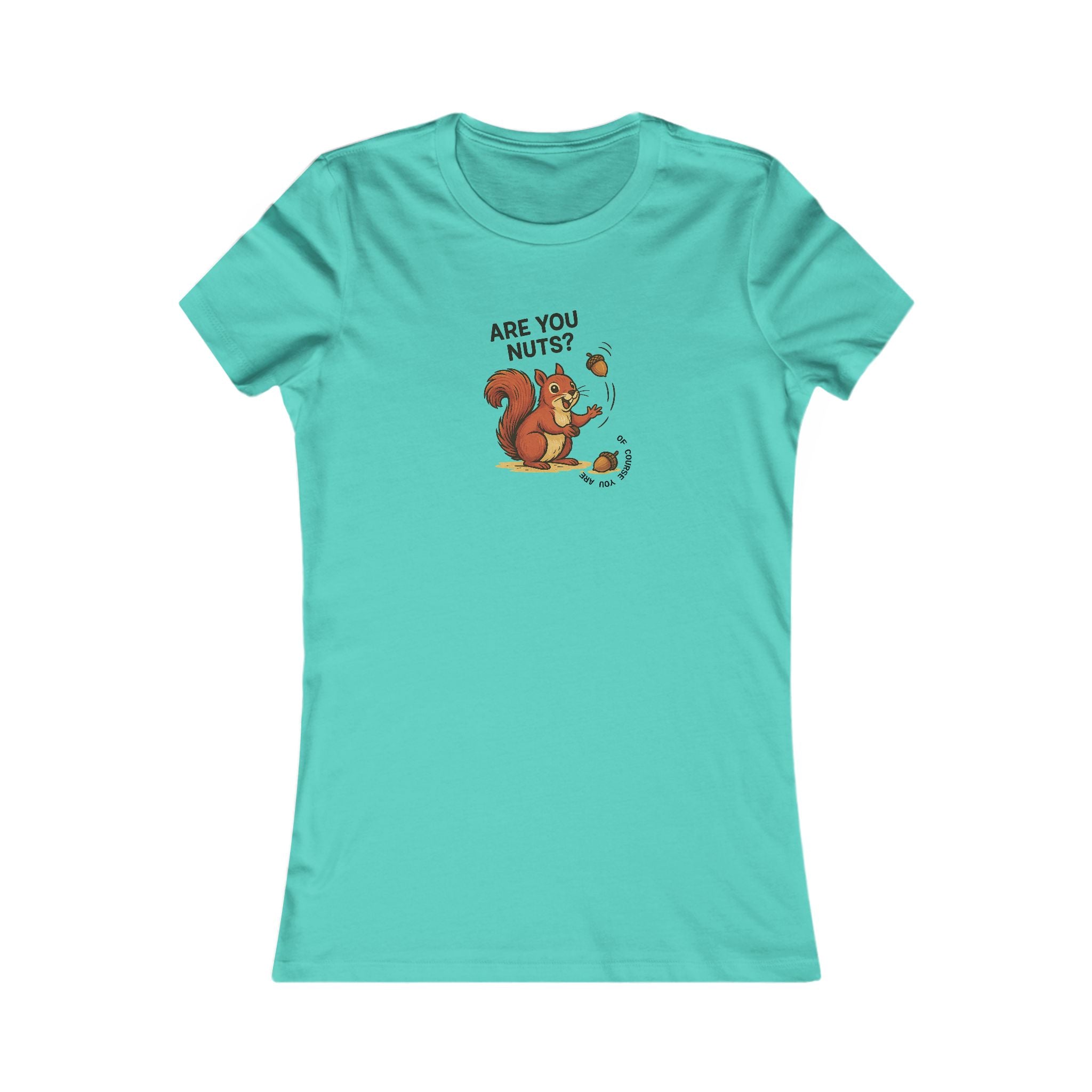 Funny Squirrel Women T-Shirt