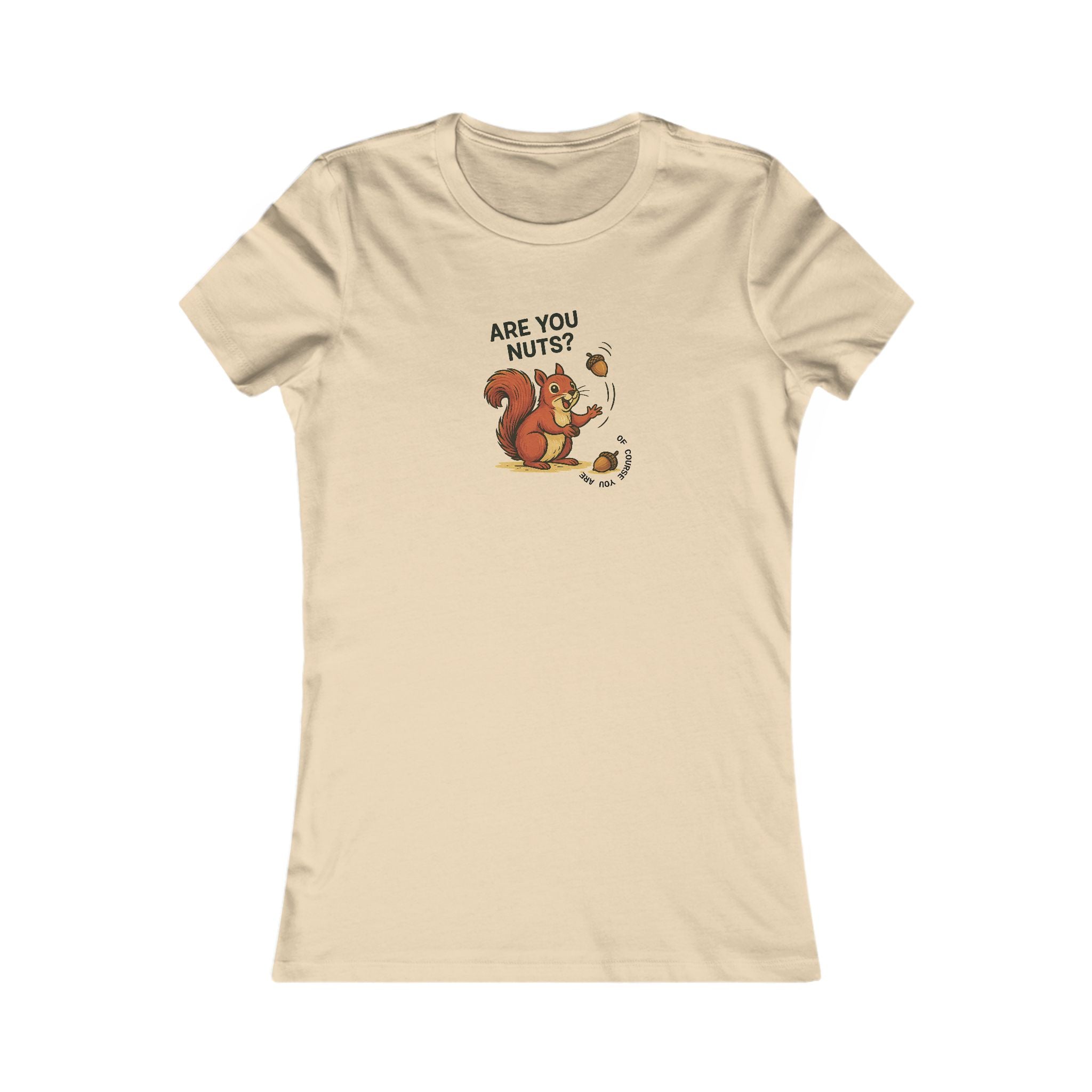 Funny Squirrel Women T-Shirt