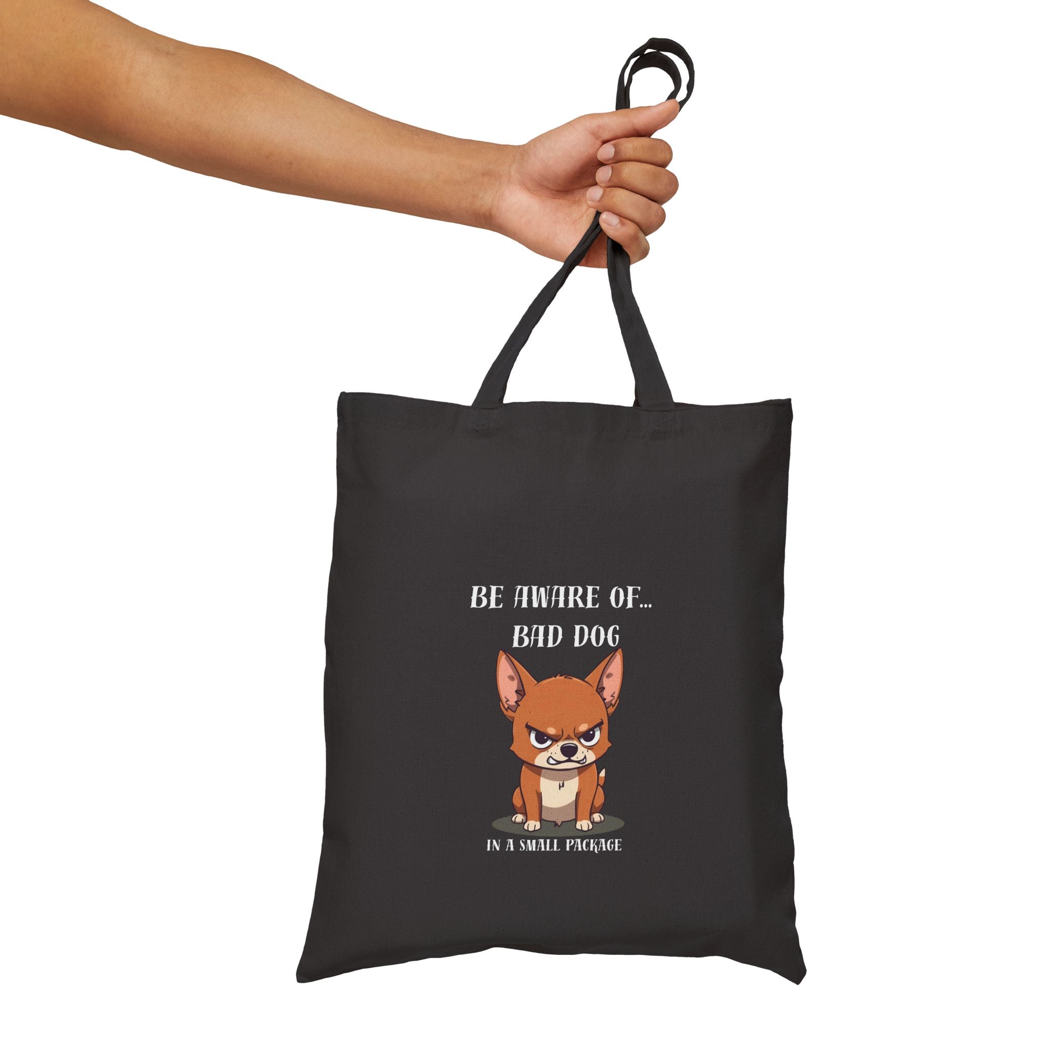 Bad Dog Tote | Tiny Pup, Big Attitude