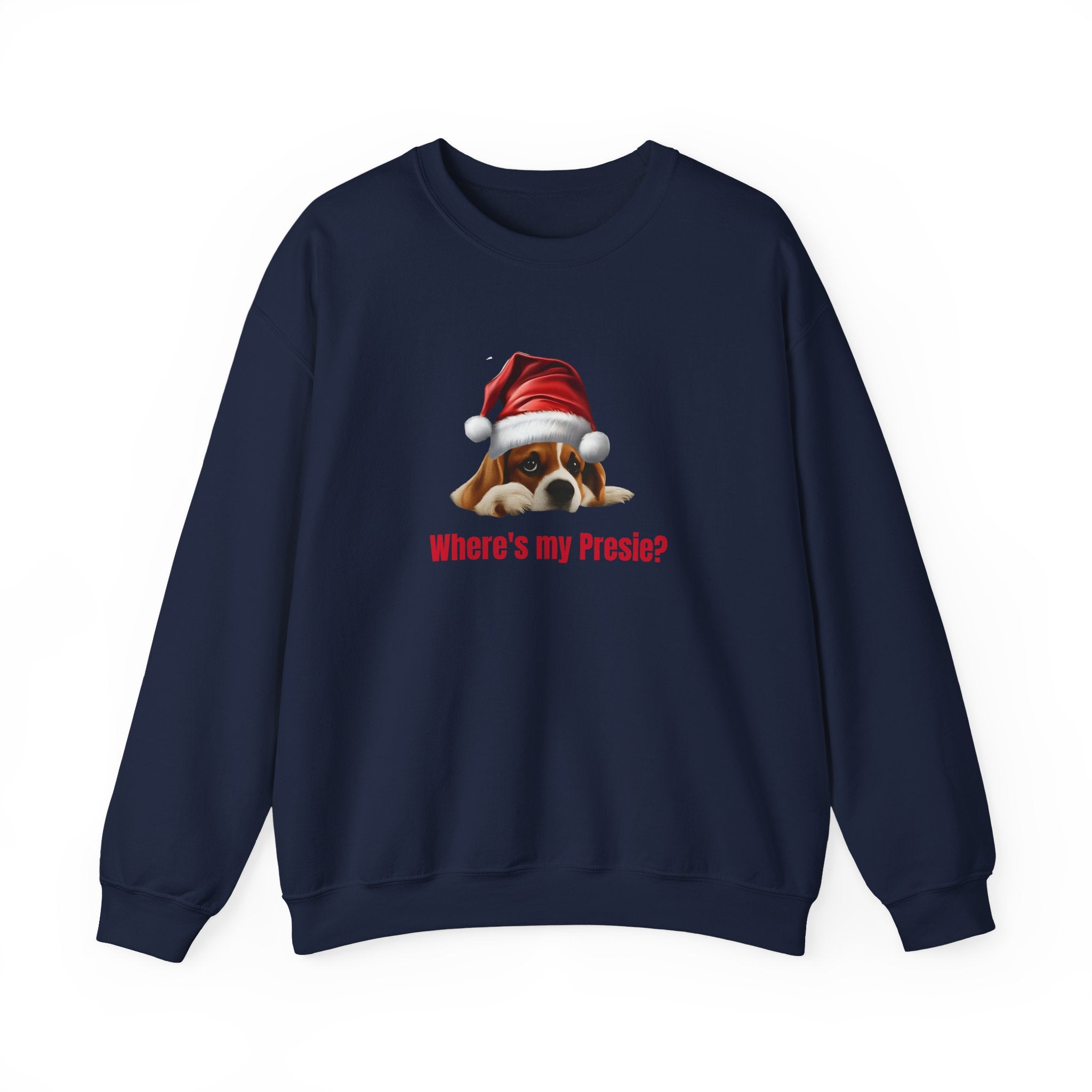 Beagle Claus Sweatshirt / Where’s My Presie?