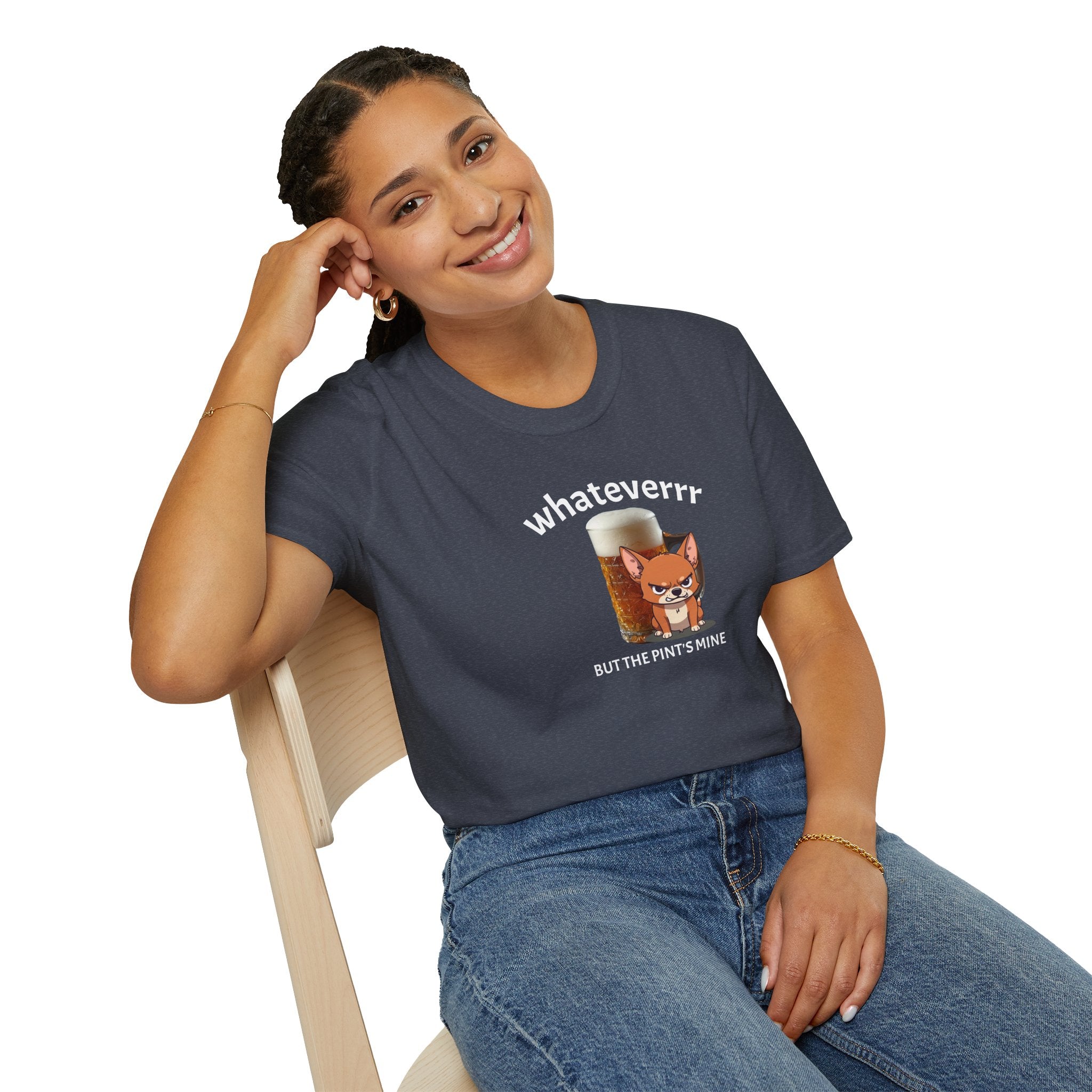 The Beer's Mine | Funny Dog & Beer T-Shirt